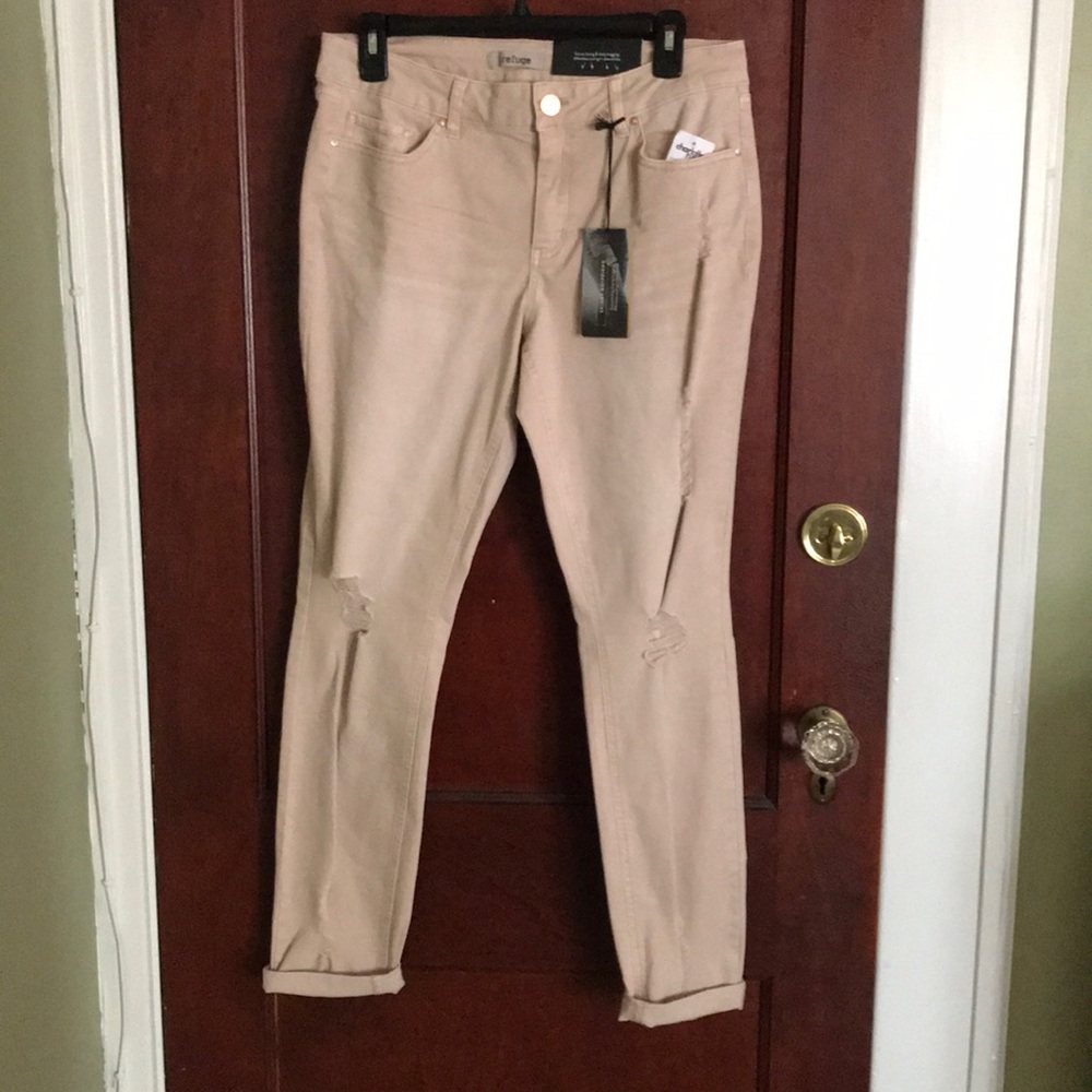 Nude pink Jeans